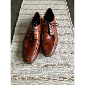 Cole Haan Men’s Dress Shoes Size 11 Brown Leather Square Toe Oxford Dress Shoe